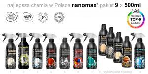 Nanomax TOP-9, 500 ml PROFESSIONAL zestaw